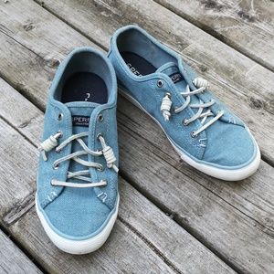 Sperry canvas slip-on sneakers